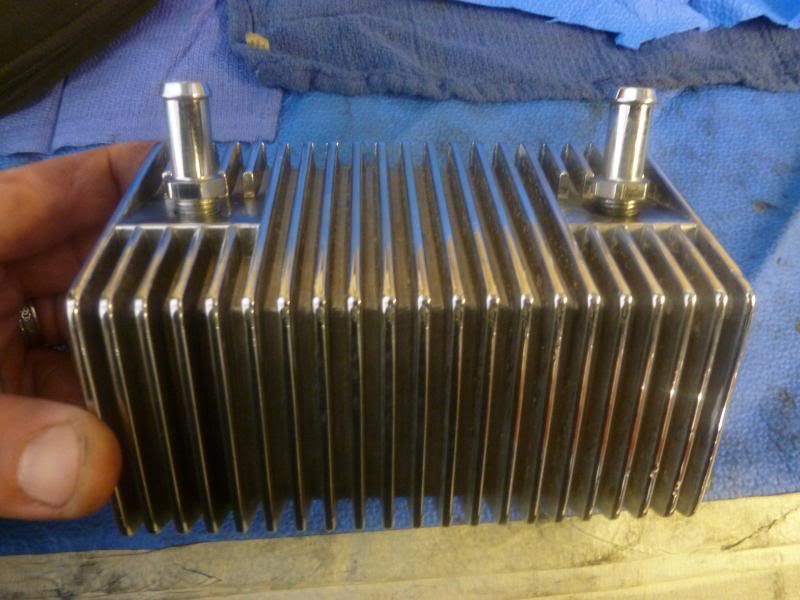 Cool Old Shovelhead oil cooler Jockey Journal Forum