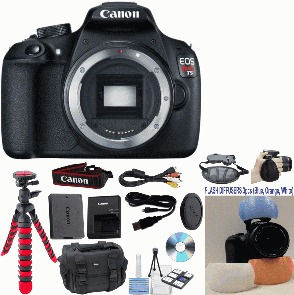 Canon EOS 1200D / Rebel T5 Camera Digital SLR Body Kit 13803237160 eBay
