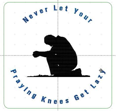 Praying Knees Design - Man - SewForum.com