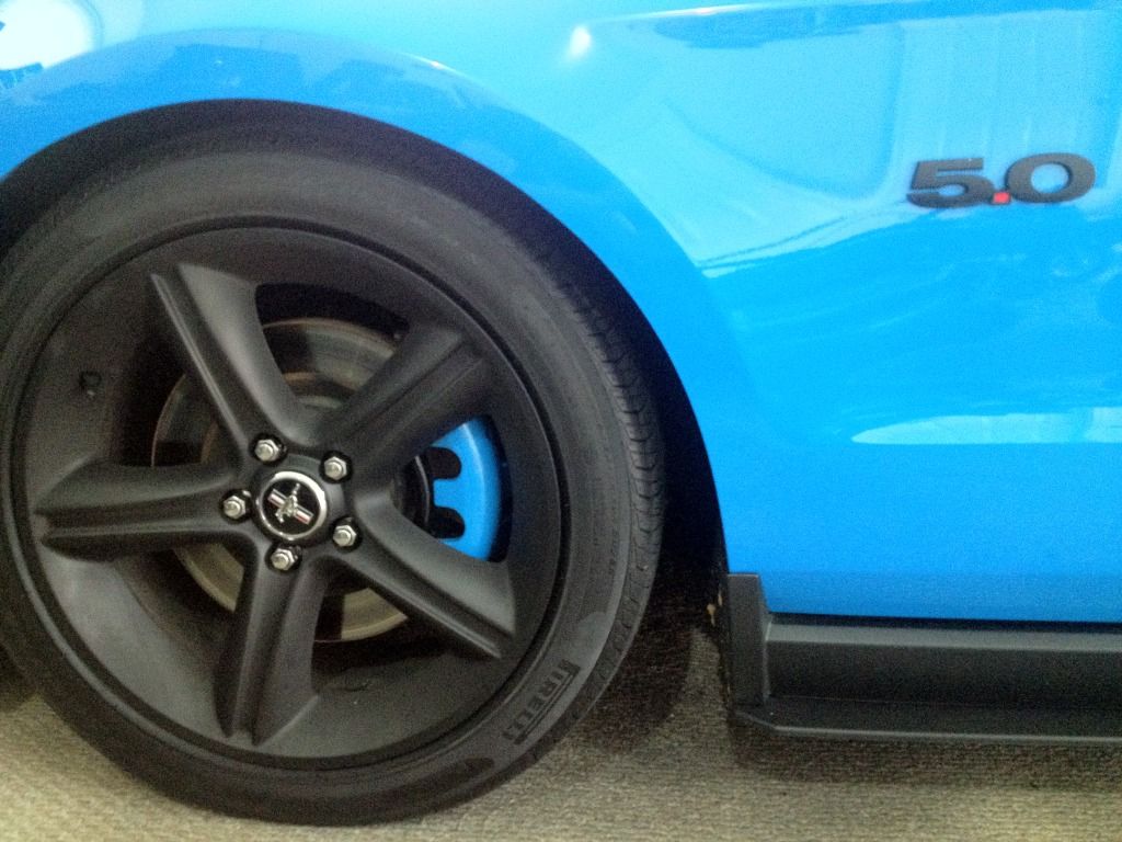 Ordered Some Grabber Blue Caliper Paint S197 Mustang Forum