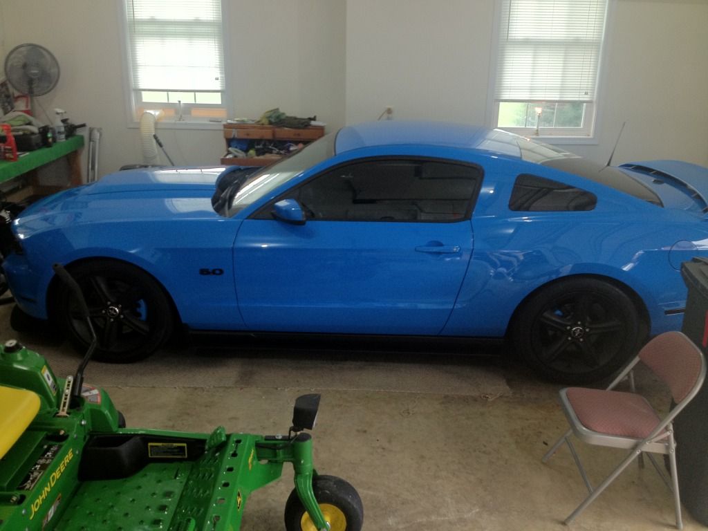 Ordered Some Grabber Blue Caliper Paint S197 Mustang Forum