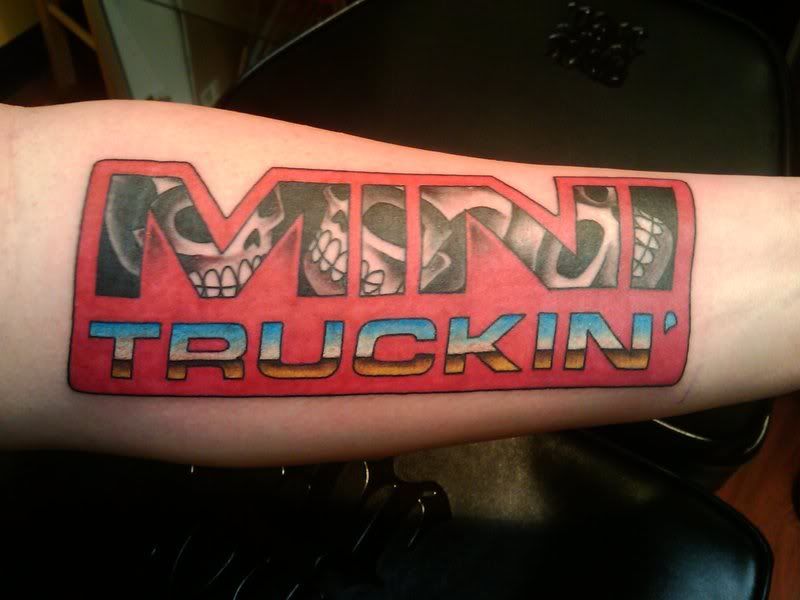 Mini Truckin Tattoos