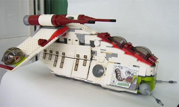 lego star wars republic gunship 7676