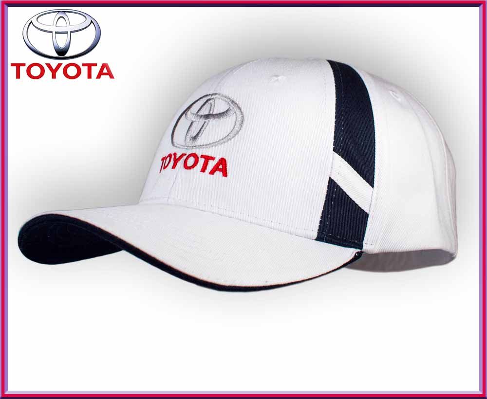 Toyota unisex Baseball Cap Hat. 100 cotton. White color. Adjustable