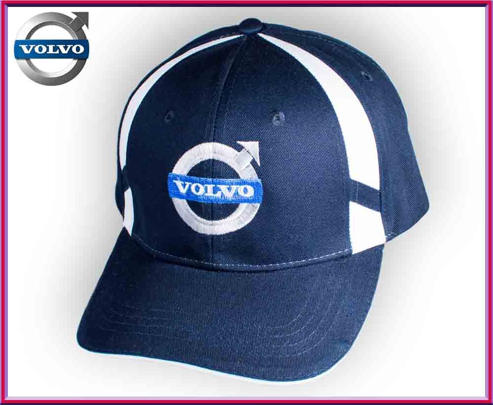 Volvo baseball Cap, unisex hat, Navy blue. Adjustable size with