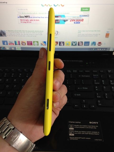 Lumia 1520 Yellow & Galaxy Core Prime G360H zin chưa bung - 1