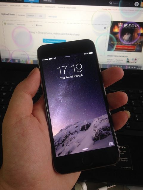 Iphone 6 16GB Gold FPT còn BH 1 đổi 1 đến 01-2016 - 12