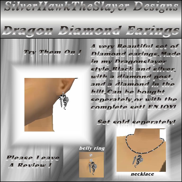 Dragon Diamond Earings