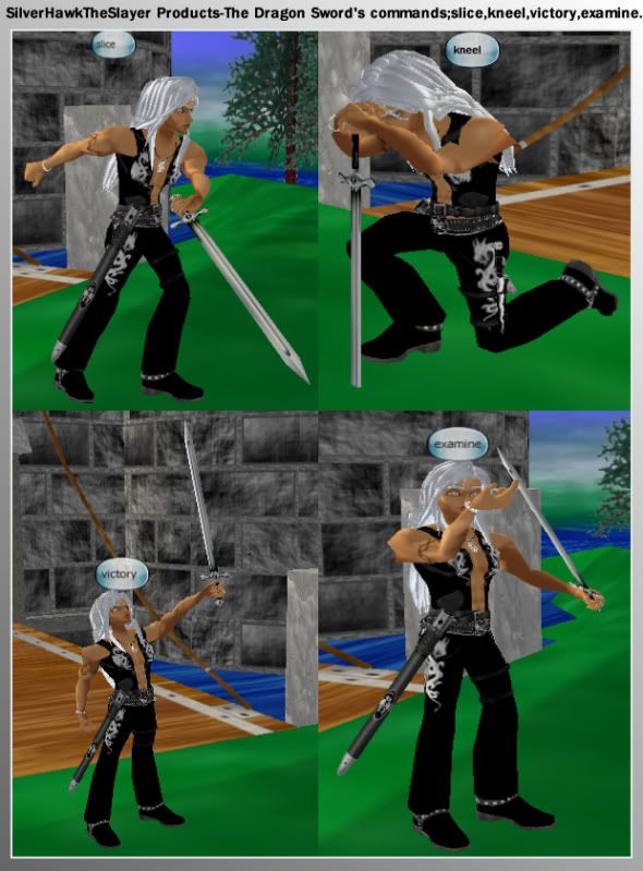 Sword Moves for The Dragon Sword