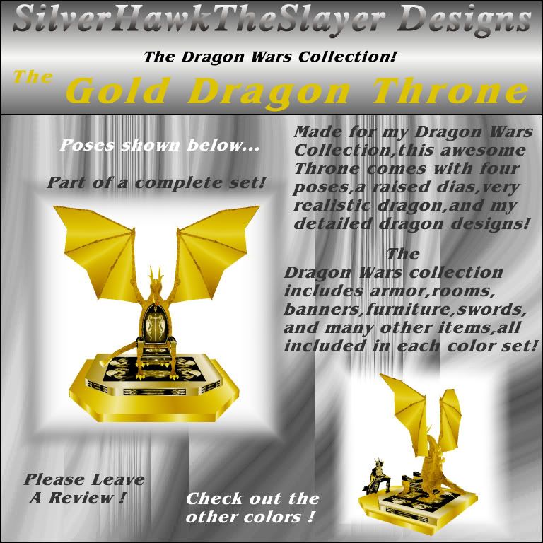 Gold Dragon Throne