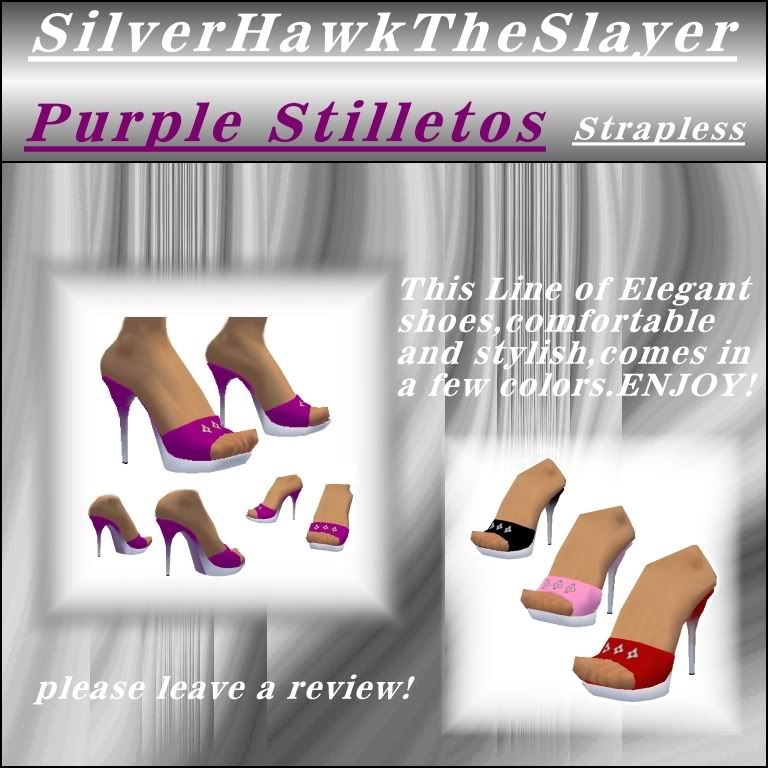 Purple S Stilletos