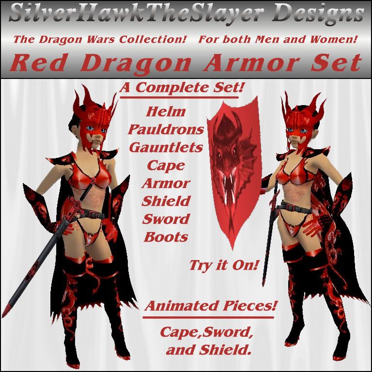 female red armor