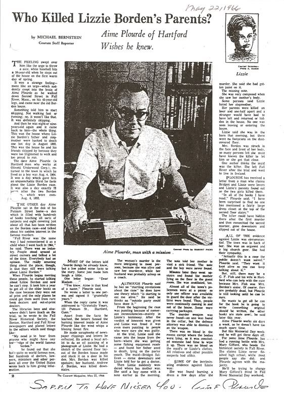 Legends The Cat Lizzie Killed & The Pinkerton Agent Tattered Fabric Fall River's Lizzie Borden