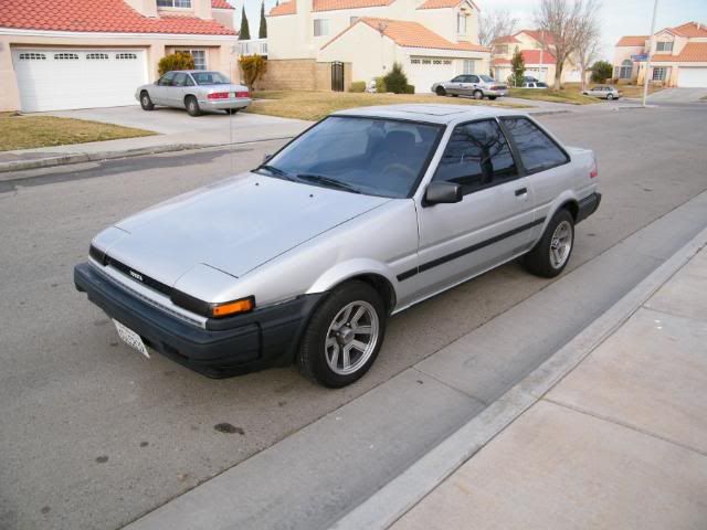 1987 Toyota corolla sr5 parts