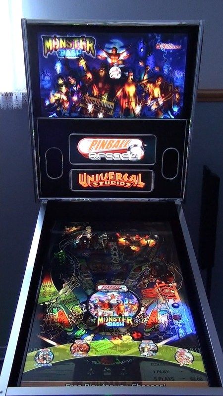 Pinball Arcade In My Pinball Arcade Cabinet In Pinball X With