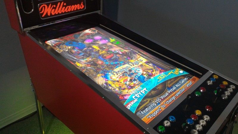 Pinball Arcade In My Pinball Arcade Cabinet In Pinball X With