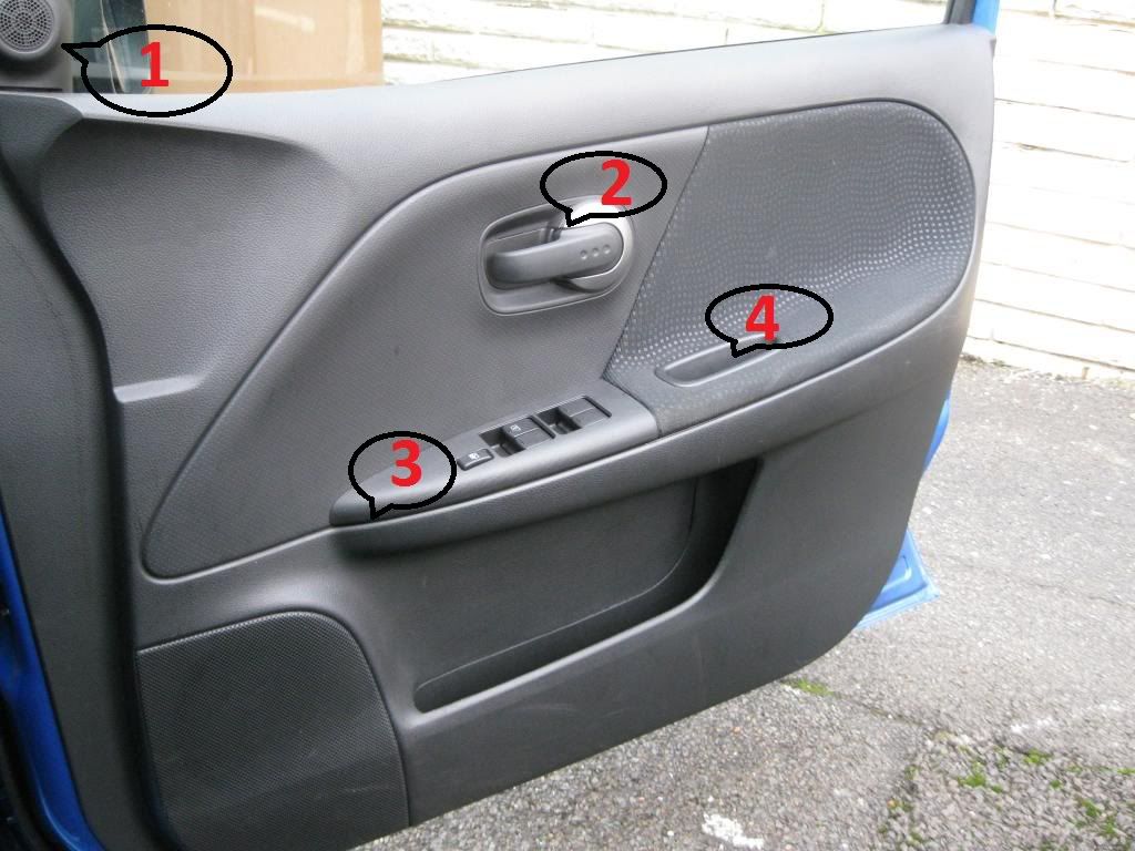 Nissan micra rear door panel removal #9