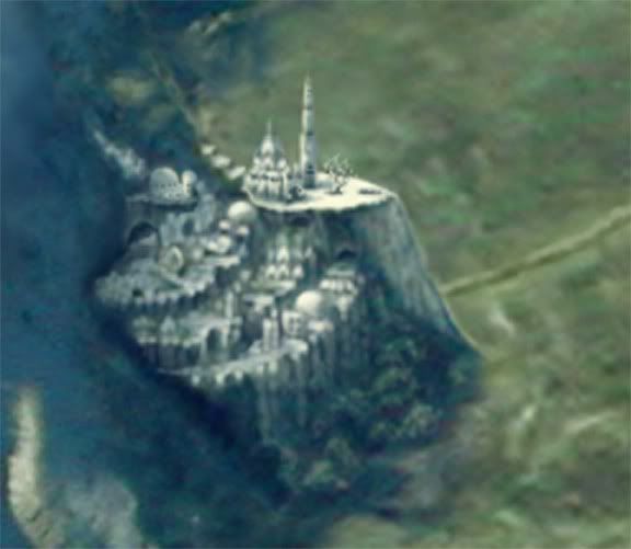Minas Tirith: Should it have the eye? Personally, I think I would like it 