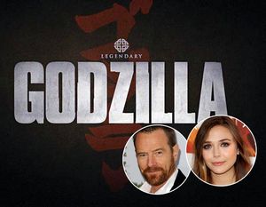 Bryan Cranston Elizabeth Olsen Godzilla