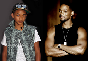 Will and Jaden Smith After Earth