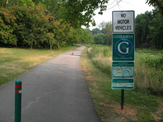 knoxville Tennessee, third creek greenway & bike path