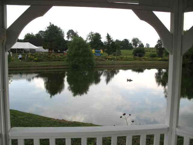 lake view from the oakes gazebo