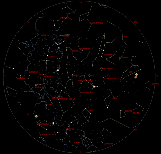 sky chart