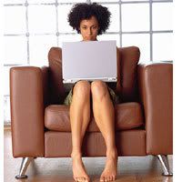 Girl Networking