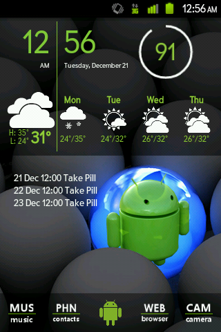 Htc+sense+clock+widget+launcher+pro