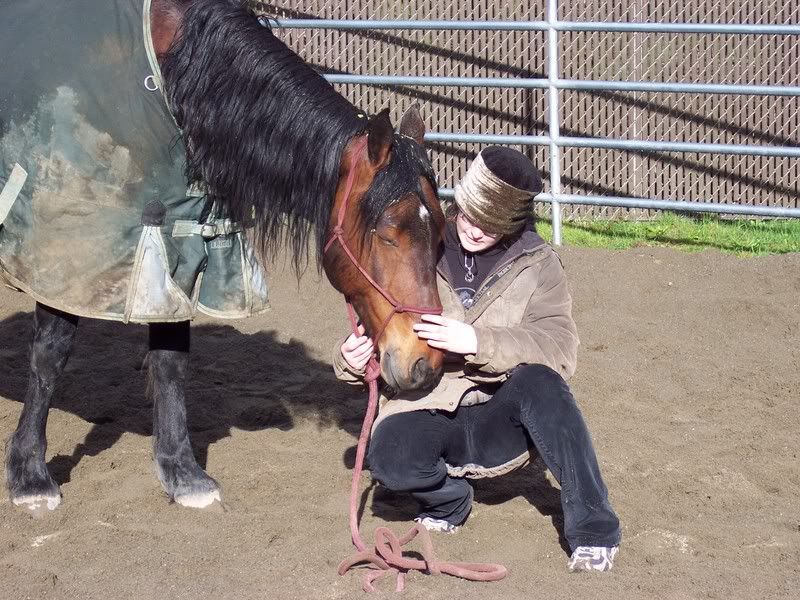 sitting around sucking his