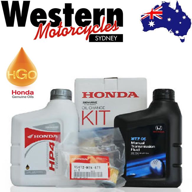 Genuine Honda CRF Oil Change Kit Suits CRF150R CRF250R CRF250X CRF450R