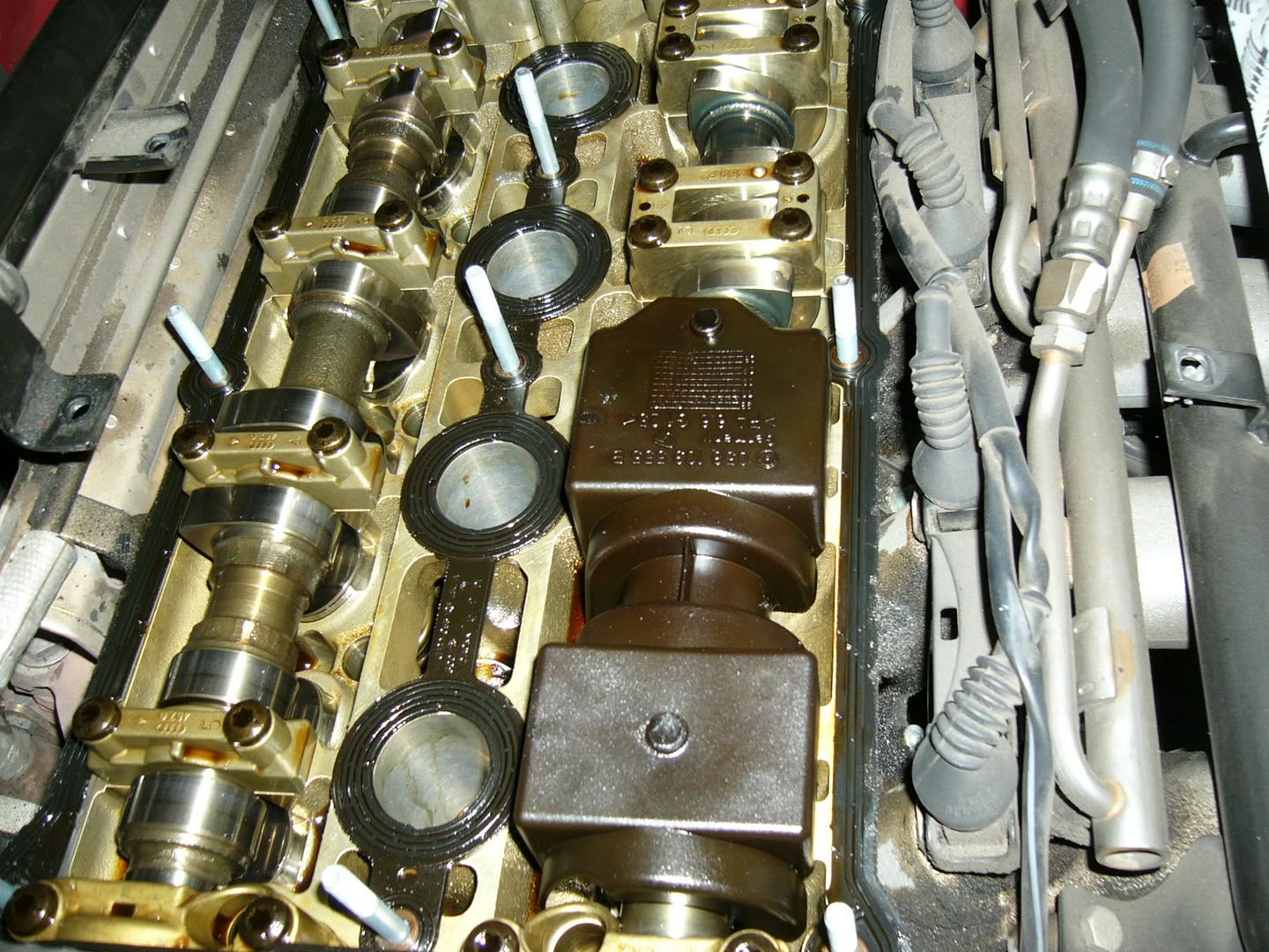 Ticking sound from valve cover