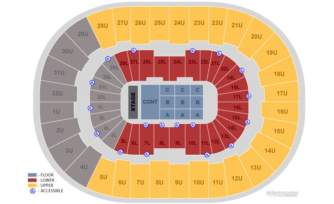 birmingham al bjcc benefit concert 39 bamarising 6 14 11 seating chart baxter arena