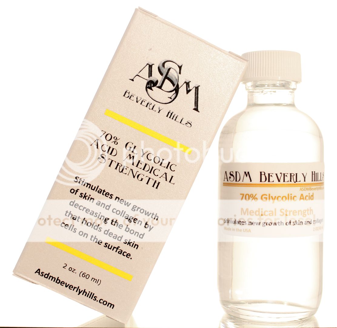 70% glycolic acid Medical Grade Acne scars 100% purity  