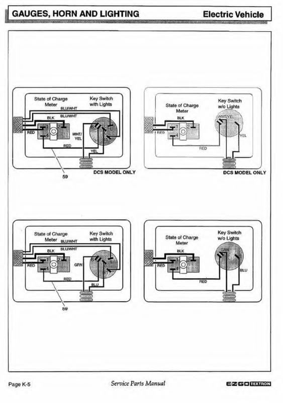 Wiring Diagram Ez Go Golf Cart 1991