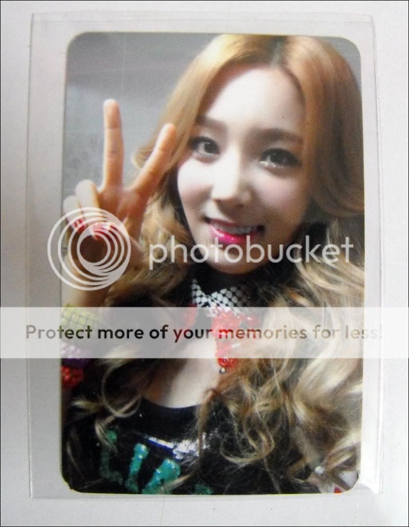 SNSD Girls Generation TaeTiSeo Twinkle Photo Card Taeyeon Type B 