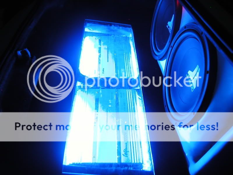Pics of Fiberglass Sub box & Amp Rack -- posted image.