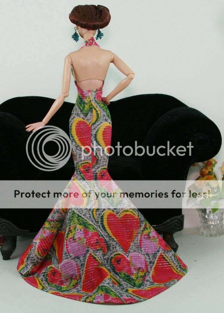 APHRODAI Fashion Royalty Designer Silkstone Barbie Model Gown Outfit 